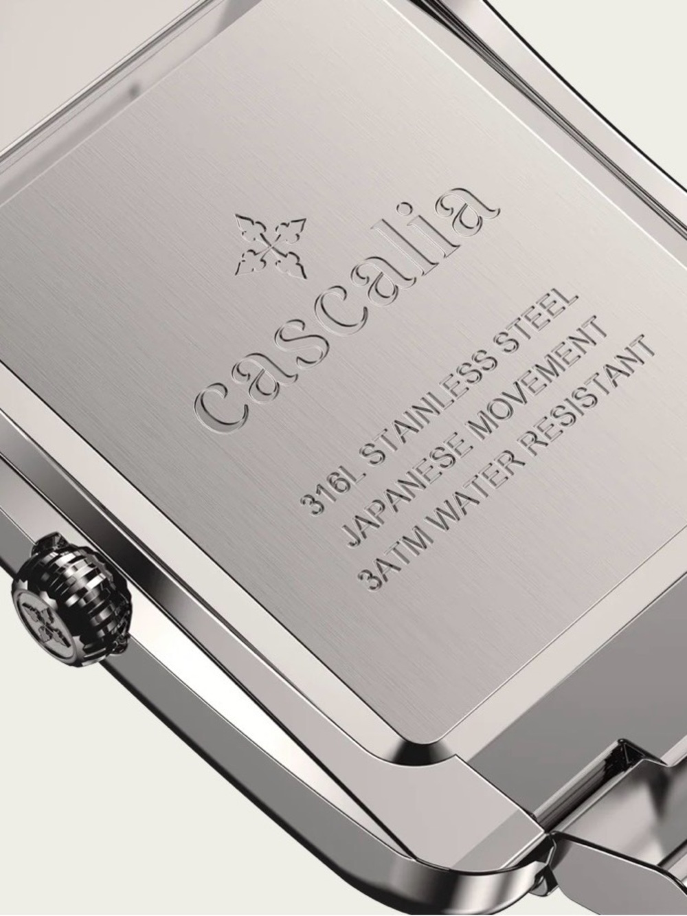 Stainless Steel Men’s Bracelet Watch by Cascalia - Picture 8 of 8